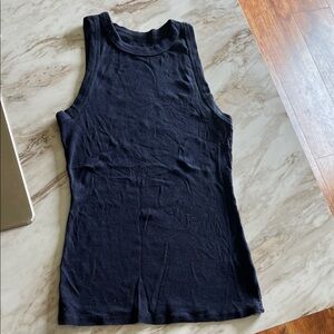 a new day Midnight Blue Tank Top